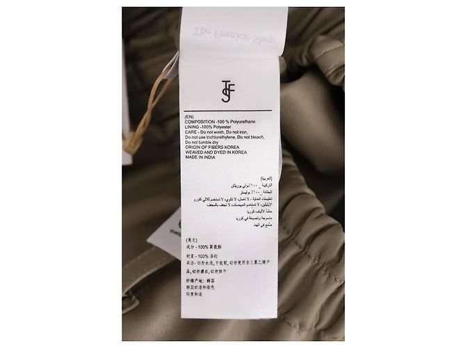 Autre Marque Pantalones rectos caqui - vista 6