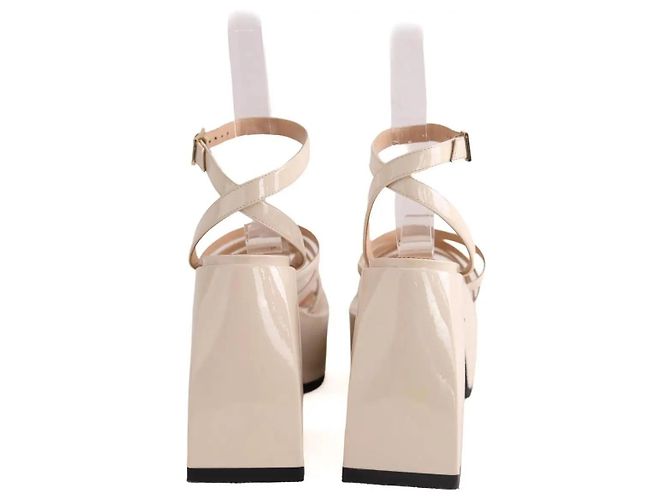 Nodaleto Beige High Heels - Ansicht 2