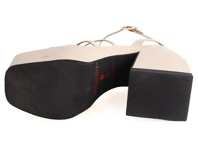 Nodaleto Beige High Heels - Ansicht 6
