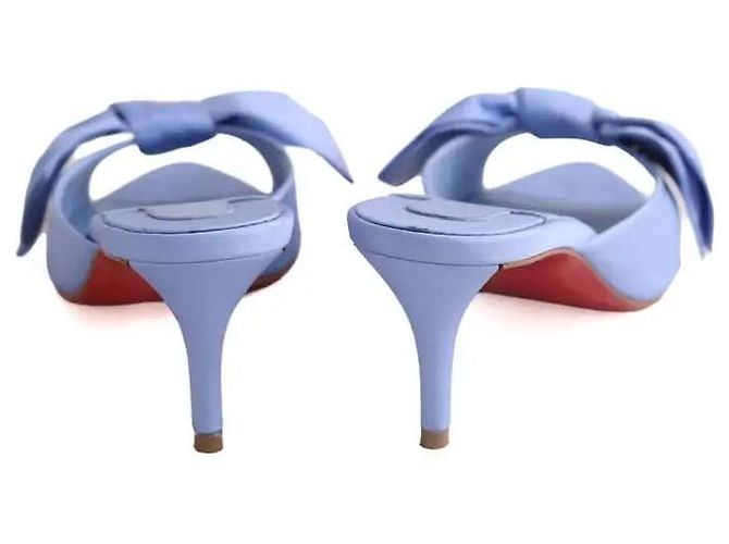 Christian Louboutin Blaue Absätze - Ansicht 2
