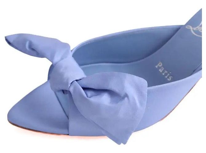 Christian Louboutin Blaue Absätze - Ansicht 5