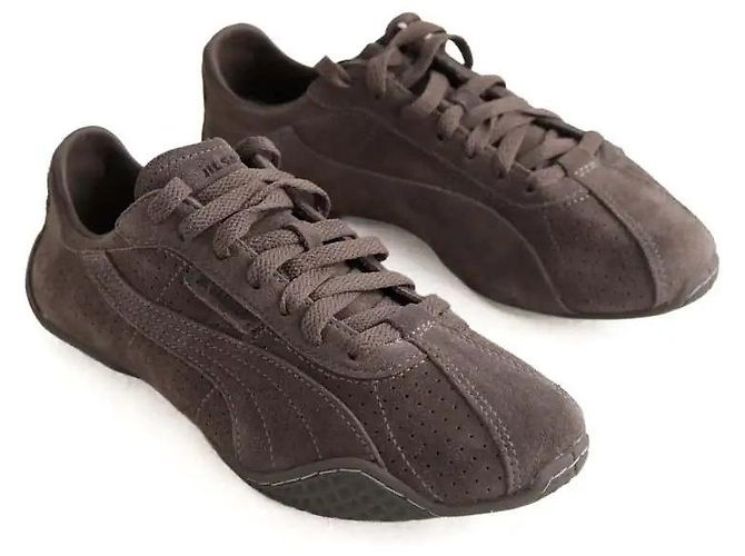 Jil Sander K-Street Suede Sneaker Grau - Ansicht 3