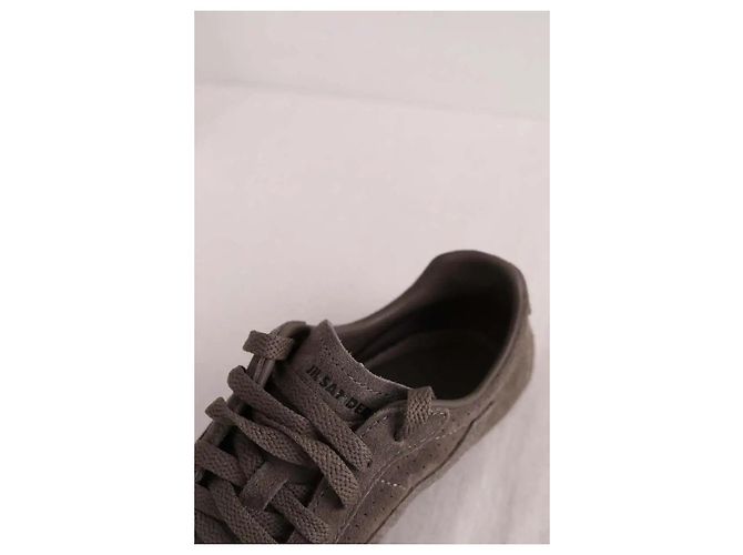 Jil Sander K-Street Suede Sneaker Grau - Ansicht 5