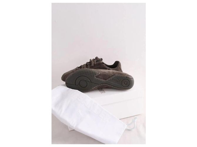 Jil Sander K-Street Suede Sneaker Grau - Ansicht 6