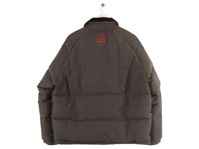Barbour Down Jacket Khaki Fur - view 3