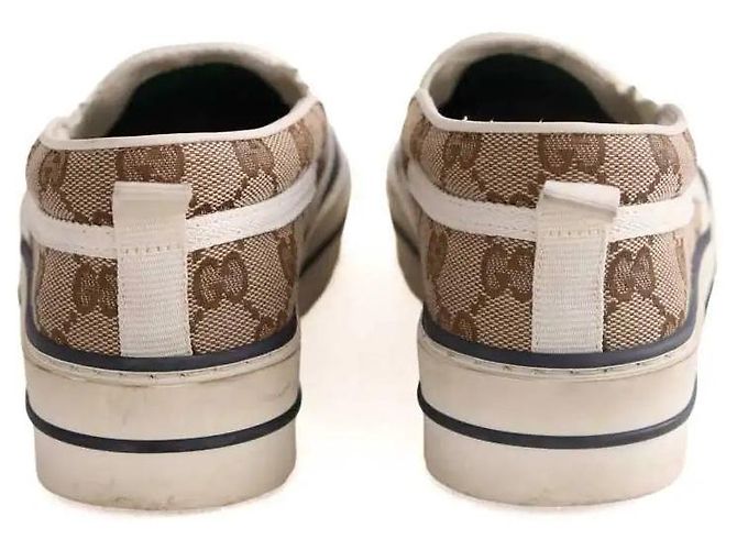 Gucci Sneaker braun Stoff Größe 36 - Ansicht 2