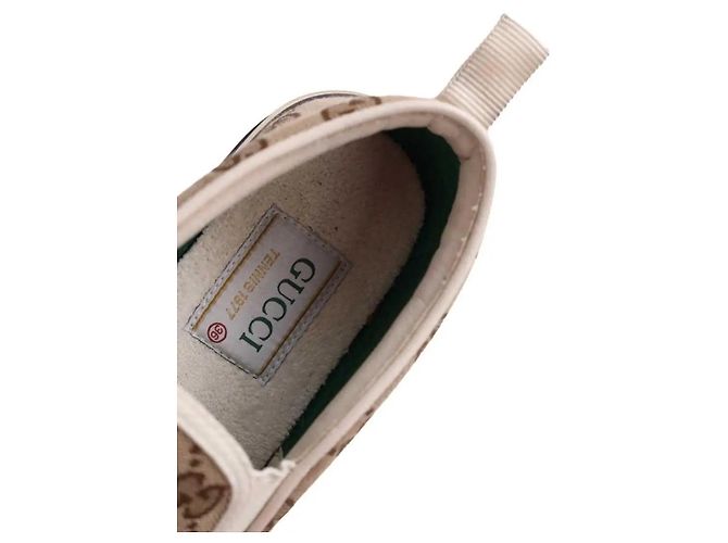Gucci Sneaker braun Stoff Größe 36 - Ansicht 4