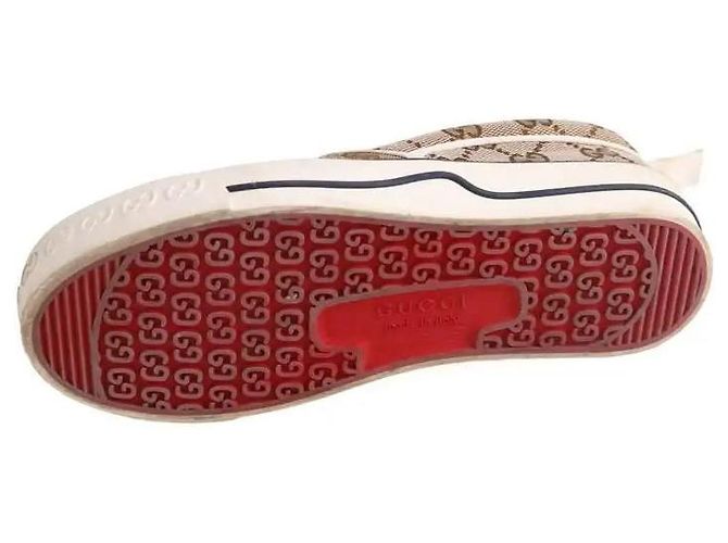 Gucci Sneaker braun Stoff Größe 36 - Ansicht 6