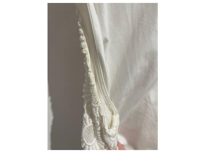 Giambattista Valli Robe Giamba blanche T.40 - vue 9