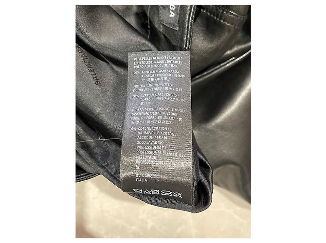 Pantalone Balenciaga nero T.48 NUOVO - vista 9