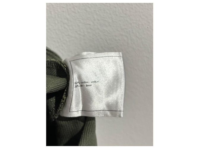 Short Chanel kaki T.42 Khaki - Ansicht 6