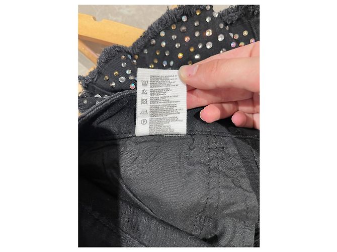 Short American Retro noir T.27 Nero - vista 7