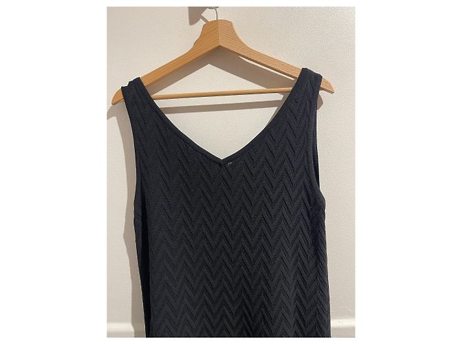 Alaïa Langes Kleid Alaia T.40 Schwarz - Ansicht 2