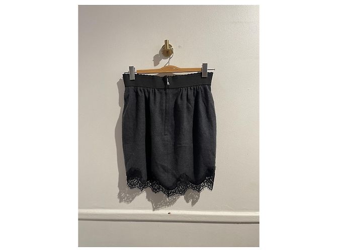 Falda Dolce & Gabbana gris T.36 - vista 3