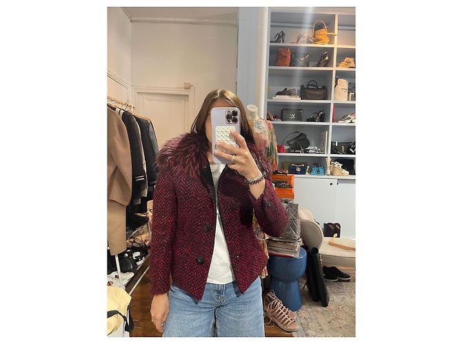 Gianni Versace Versace Jacke rot T.34 - Ansicht 2