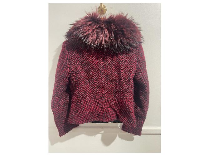Gianni Versace Versace Jacke rot T.34 - Ansicht 3