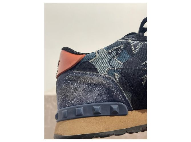 Valentino Garavani Sneakers Valentino blu T.41 IT - vista 10