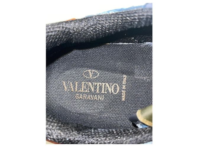 Valentino Garavani Sneakers Valentino blu T.41 IT - vista 8
