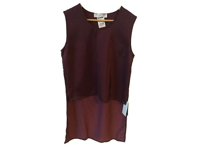Stella Mc Cartney Top Stella McCartney bordeaux T.38 Nuevo Burdeos - vista 5
