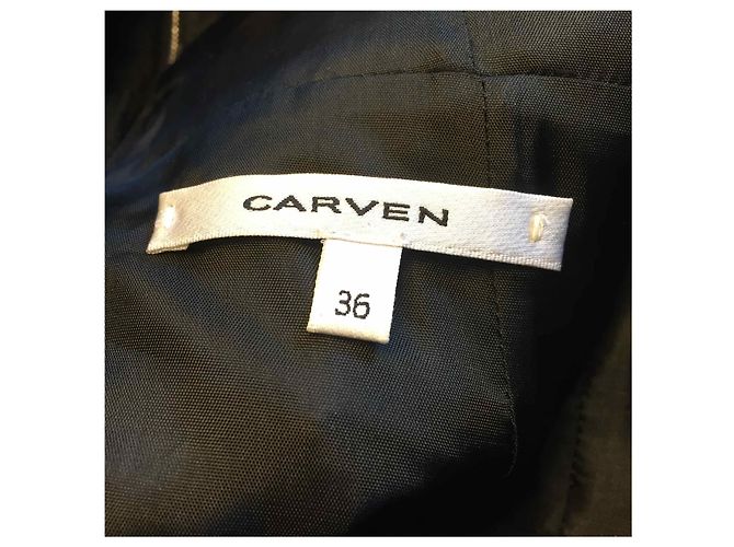 Carven Kleid schwarz Gr. 36 - Ansicht 4