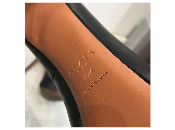 Alaïa Décolleté Alaia neri T.35,5 Nero - Ansicht 6