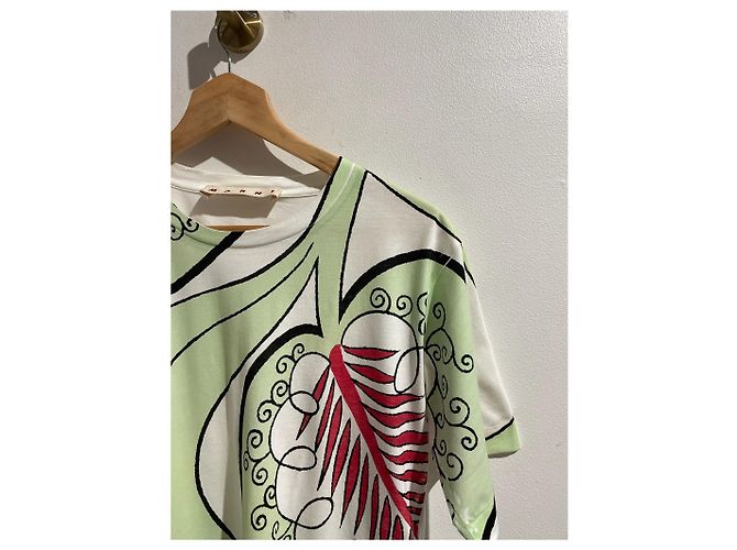 Camiseta Marni vert T.36 Verde - vista 2