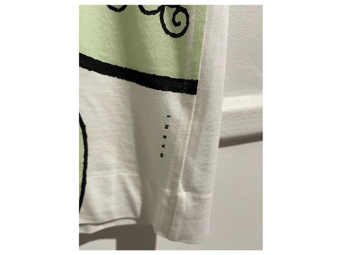 Camiseta Marni vert T.36 Verde - vista 4