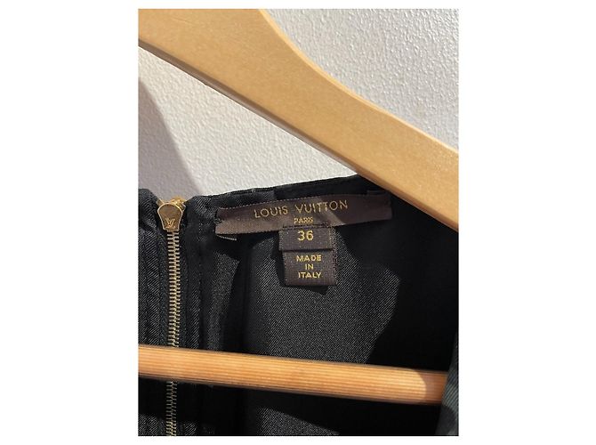 Abito Louis Vuitton léopard T.36 Verde - vista 7