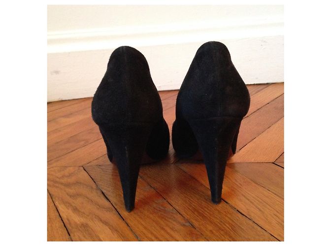 Décolleté Miu Miu Noirs T.39,5 Nero - vista 4
