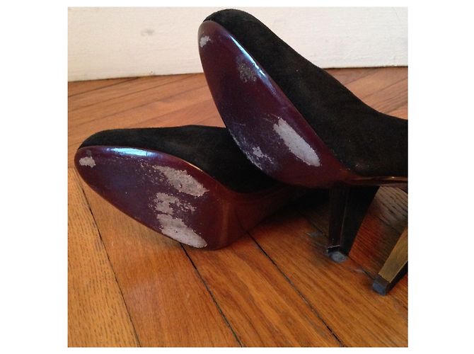 Décolleté Miu Miu Noirs T.39,5 Nero - vista 5