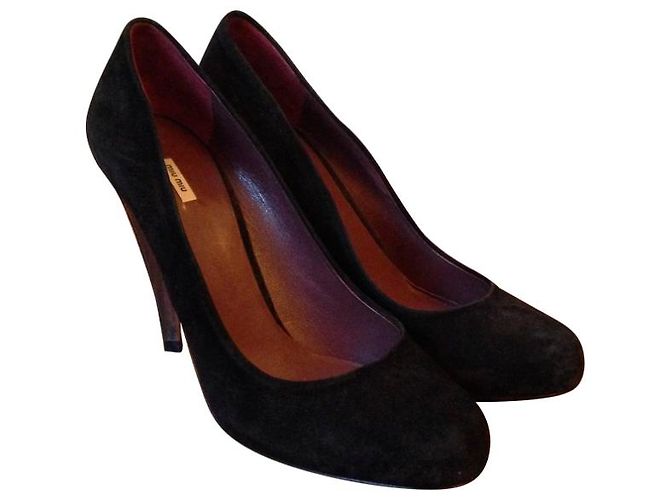 Décolleté Miu Miu Noirs T.39,5 Nero - vista 7
