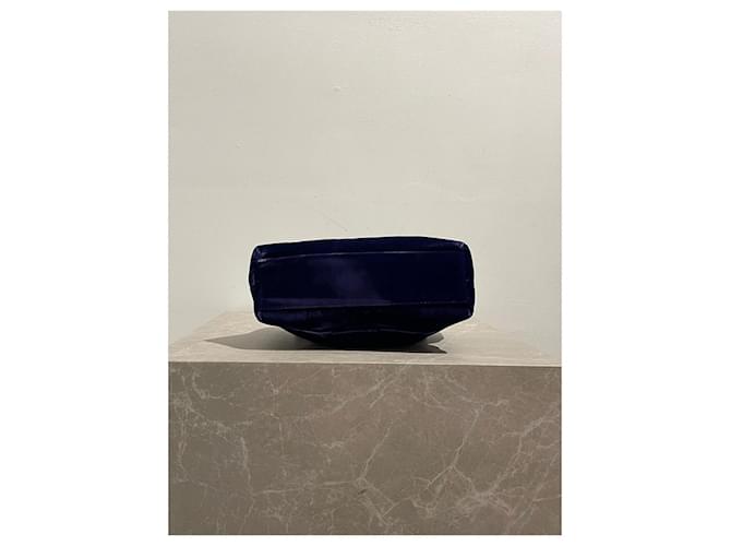 Gianni Versace Borsa Versace velluto viola Porpora - vista 6