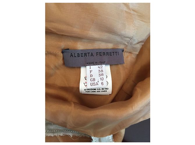 Kleid Alberta Ferretti T.38 Kamel - Ansicht 6