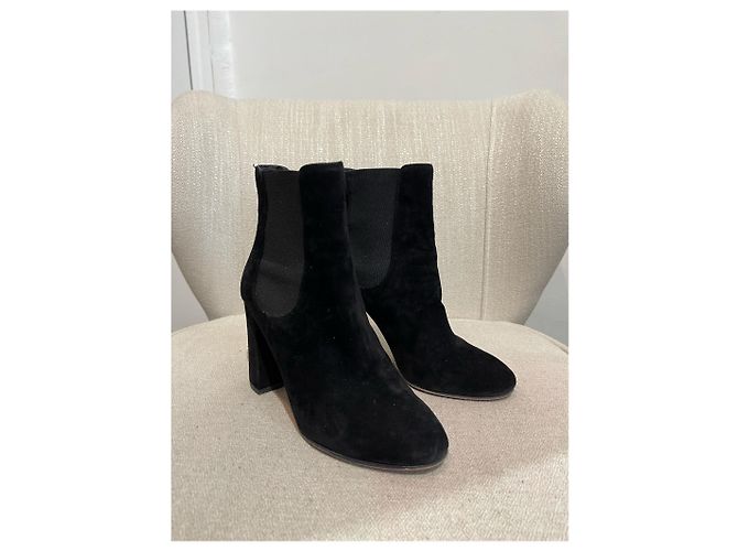 Botas Dolce & Gabbana pretas T.35,5 Preto - vista 2