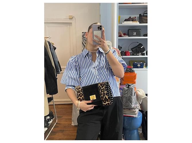 Pochette Emilio Pucci leopard Nero - vista 10