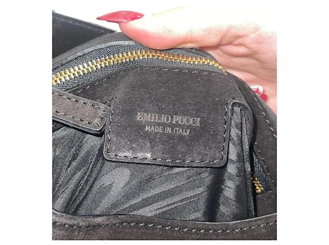 Pochette Emilio Pucci leopard Nero - vista 9