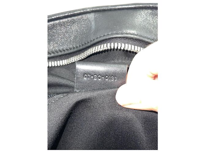 Sac porte-documents Dior noir - vue 10