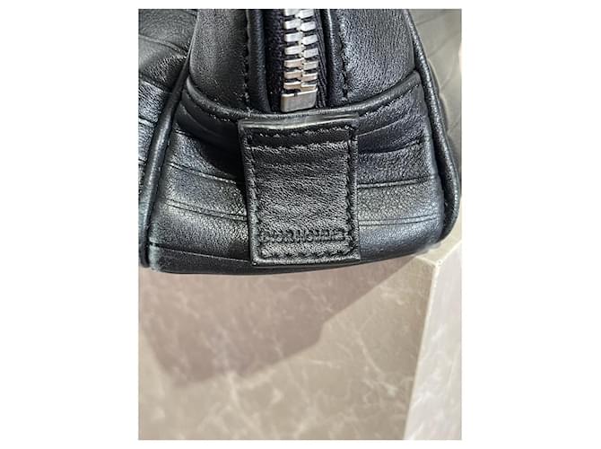 Sac porte-documents Dior noir - vue 3