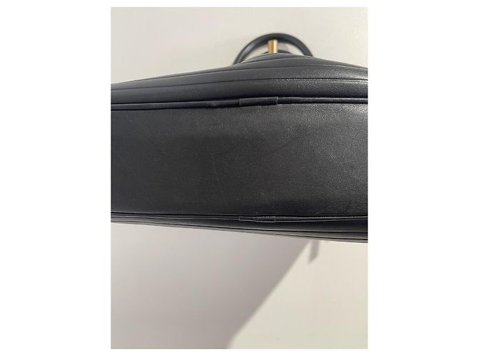 Sac porte-documents Dior noir - vue 6