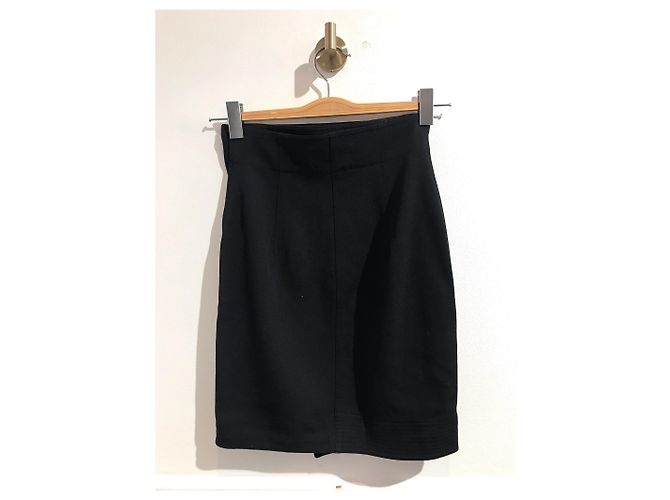 Falda Versace negra T.32 Negro - vista 3