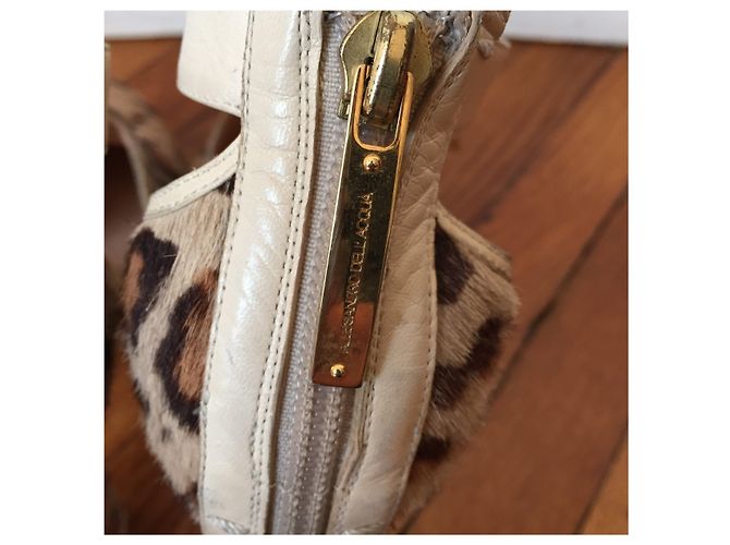 Scarpe Alessandro Dell'Acqua Leopard T.40 Beige - vista 4