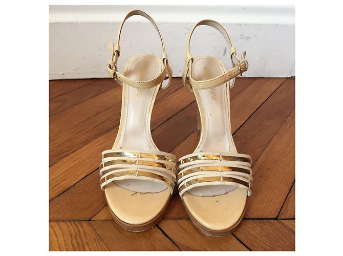 Sandali Vanessa Bruno T.38 Beige - vista 2