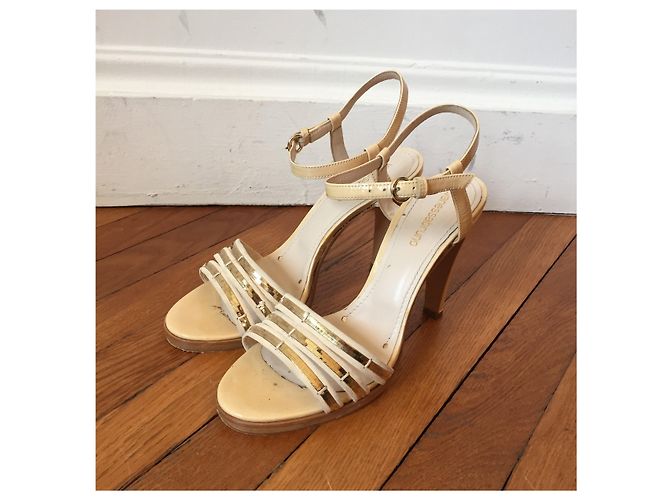 Sandali Vanessa Bruno T.38 Beige - vista 4