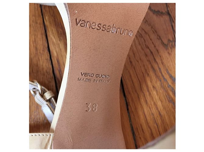 Sandali Vanessa Bruno T.38 Beige - vista 6