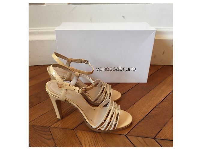 Sandali Vanessa Bruno T.38 Beige - vista 7