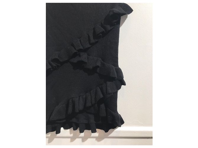 Falda Lanvin negra T.38 Negro - vista 2