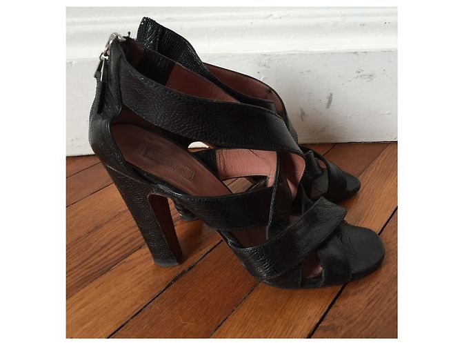 Alaïa Sandali Alaia Neri T.36,5 Nero - vista 3