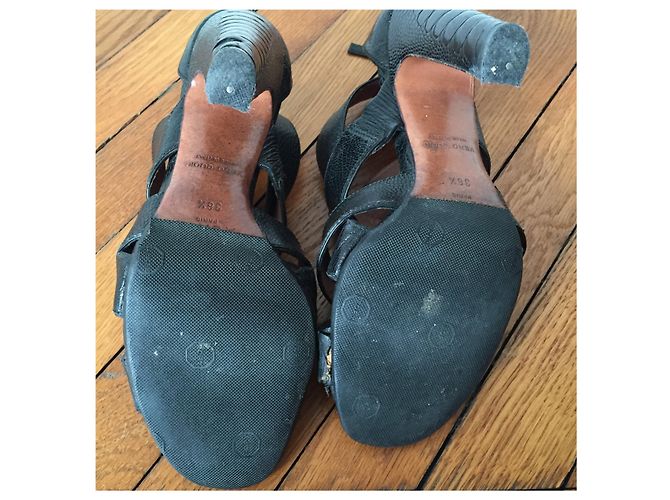 Alaïa Sandali Alaia Neri T.36,5 Nero - vista 6