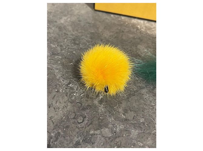 Fendi Telefon-Schmuck NEU Gelb - Ansicht 3