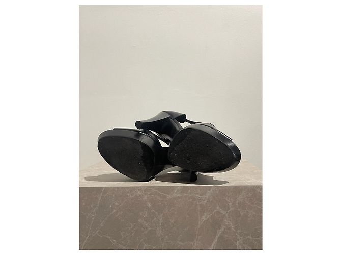 Décolleté Yves Saint Laurent neri T.40 Nero - vista 5